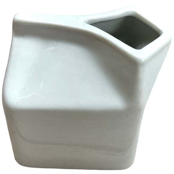 Vintage WHITE MILK CARTON ~CREAM~ CREAMER - Picture 3 of 5